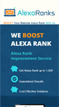 Mobile Screenshot of alexaranks.com